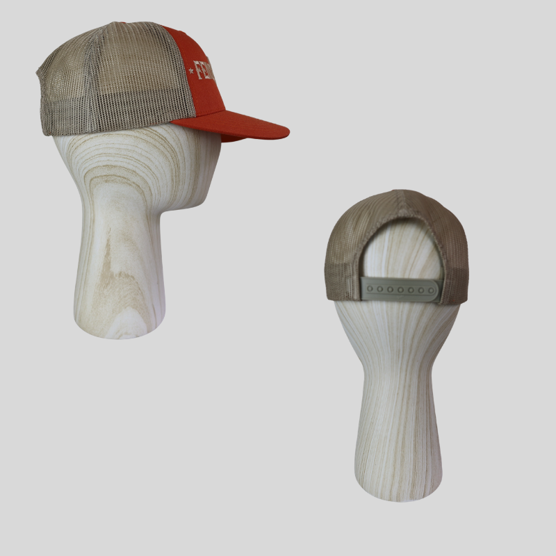CASQUETTE TRUCKER ORANGE