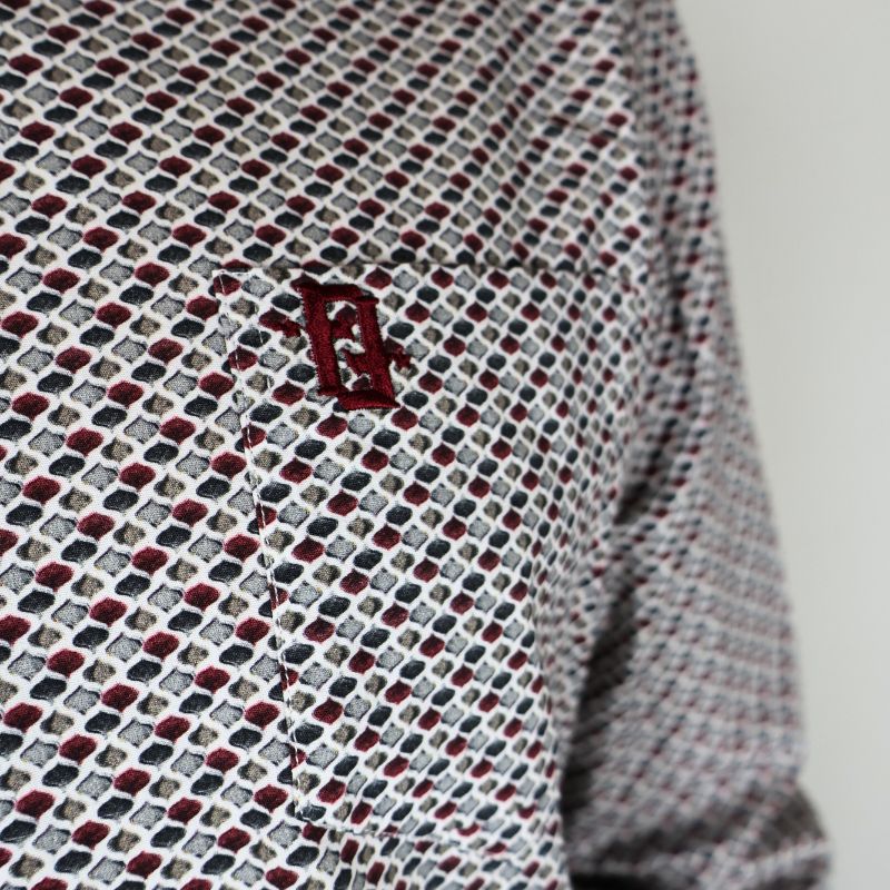 DOT BURGANDY