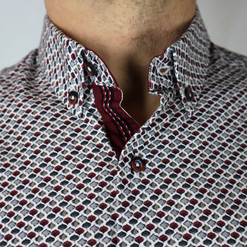 DOT BURGANDY