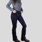 EBONY bootcut RINSE FEMME
