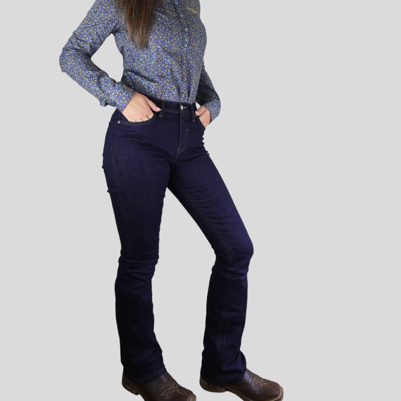 EBONY bootcut RINSE FEMME
