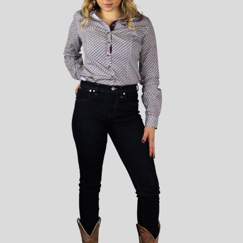 KATIE slimfit RINSE FEMME