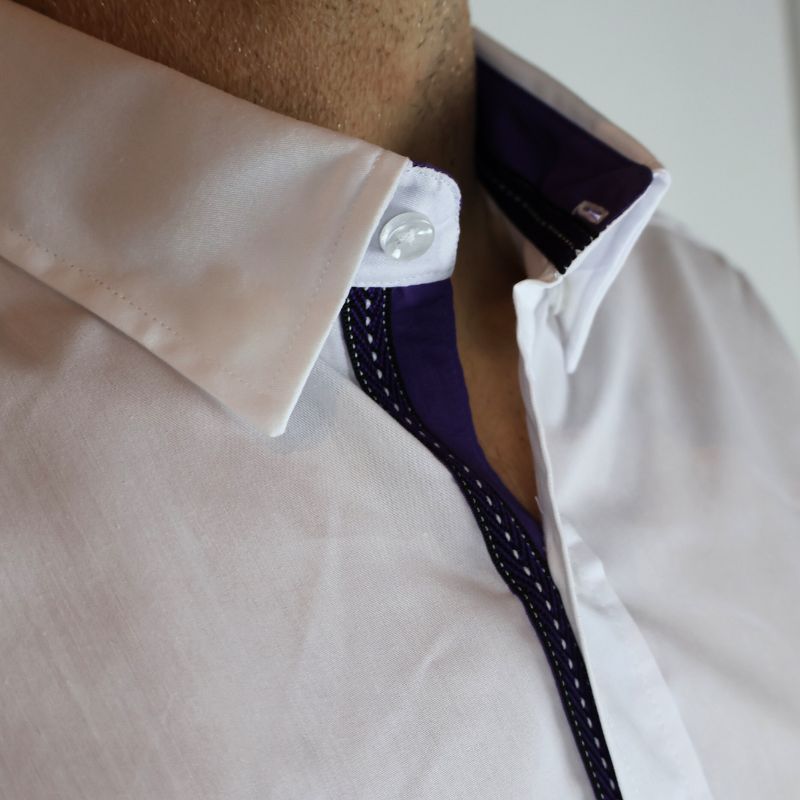 PURPLE WHITE